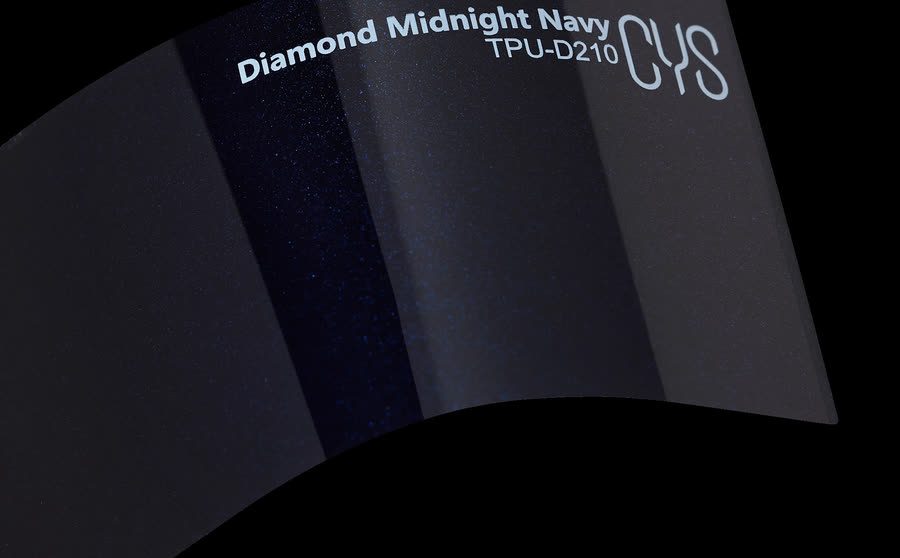 Folienfarbe Diamond Midnight Navy