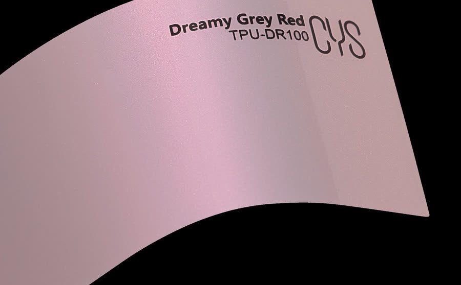 Folienfarbe Dreamy Grey Red