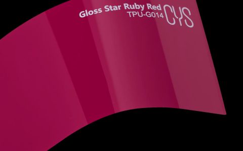 Folienfarbe Gloss Star Ruby Red