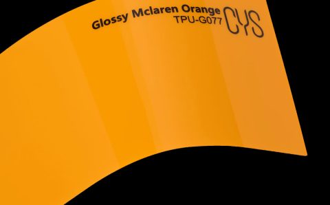 Folienfarbe Glossy Mclaren Orange