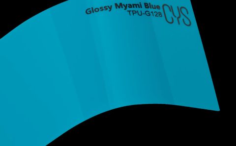 Folienfarbe Glossy Myami Blue