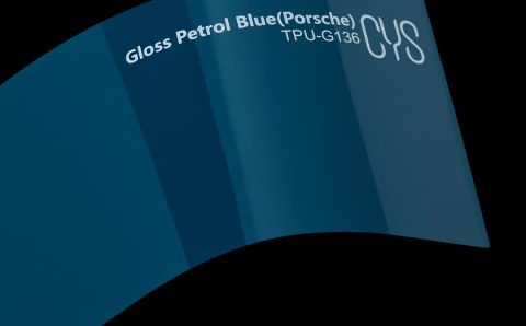 Folienfarbe Gloss Petrol Blue