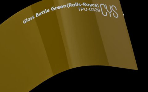 Folienfarbe Gloss Battle Green - Rolls-Royce