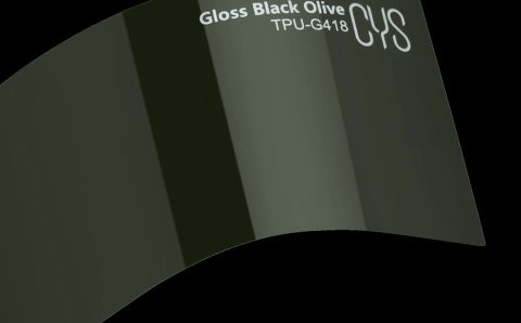 Folienfarbe Gloss Black Olive