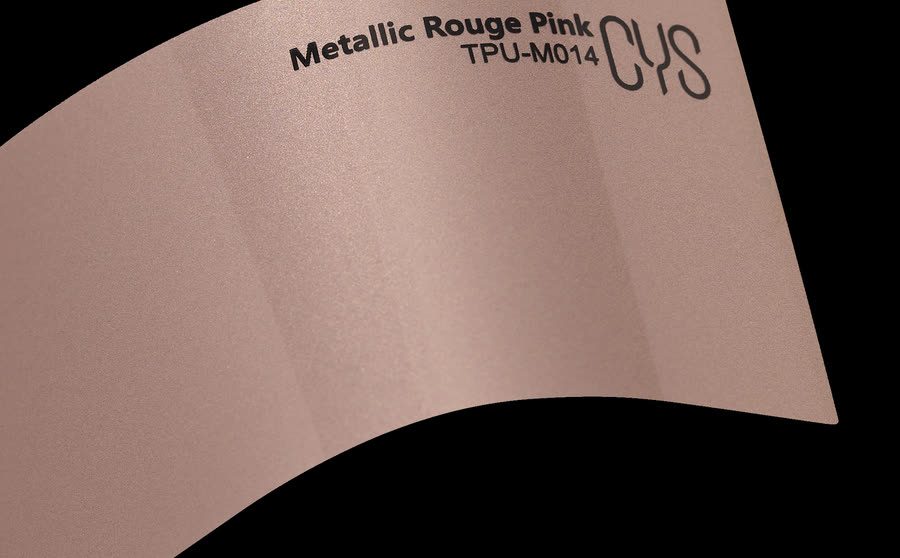 Folienfarbe Metallic Rouge Pink