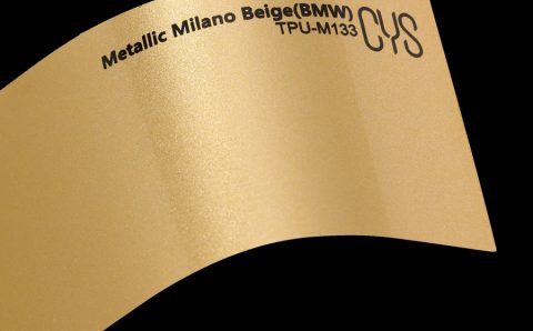 Folienfarbe Metallic Milano Beige