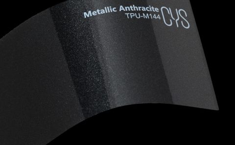 Folienfarbe Metallic Anthracite