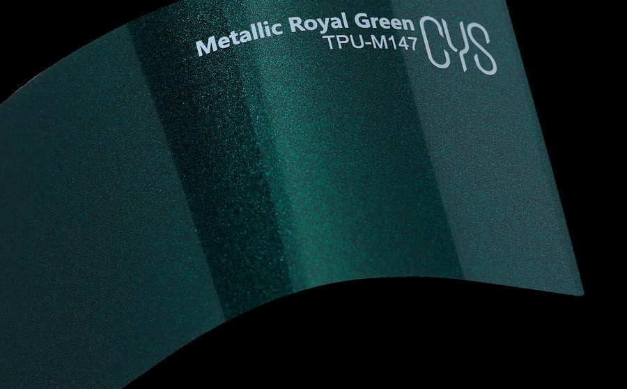 Folienfarbe Metallic Royal Green