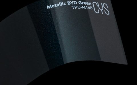 Folienfarbe Metallic BYD Green