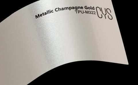 Folienfarbe Metallic Champagne Gold