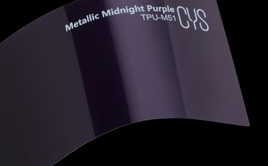 Folienfarbe Metallic Midnight Purple