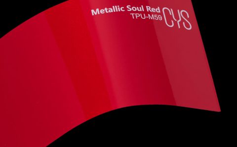 Folienfarbe Metallic Soul Red
