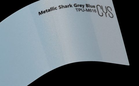 Folienfarbe Metallic Shark Grey Blue