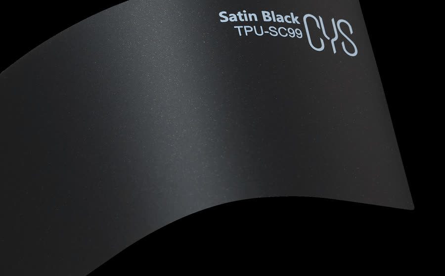 Folienfarbe Satin Black