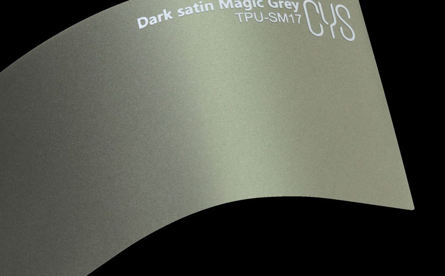 Folienfarbe Dark satin Magic Grey