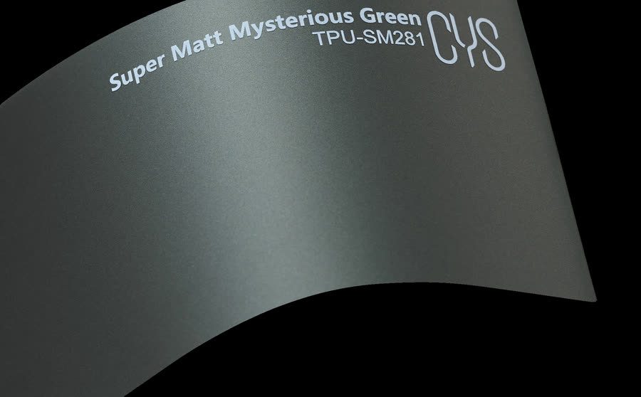 Folienfarbe Super Matt Mysterious Green