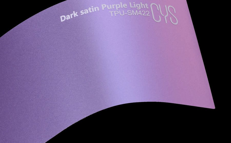 Folienfarbe Dark satin Purple Light