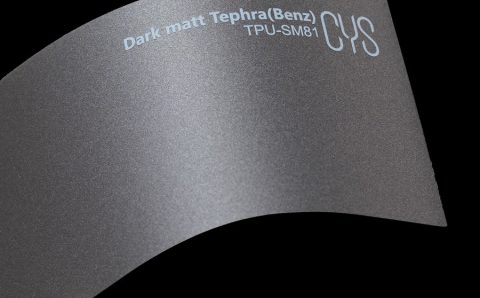 Folienfarbe Dark matt Tephra