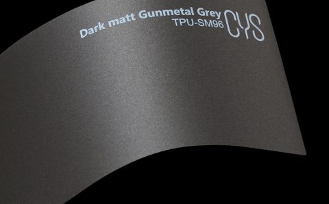 Folienfarbe Dark matt Gunmetal Grey
