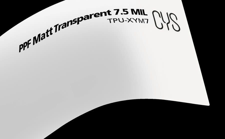 Folienfarbe PPF Matt Transparent 7.5 MIL