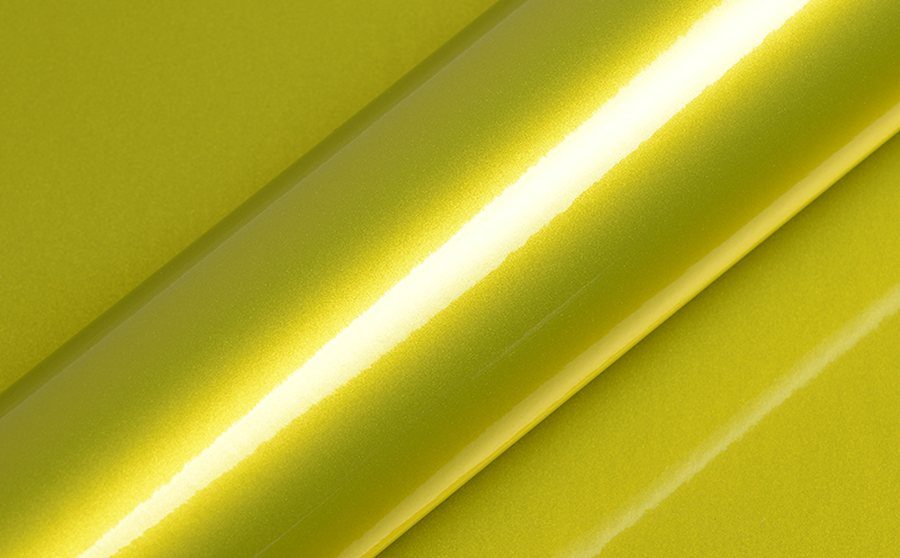 Folienfarbe Metallic Yellow Gloss