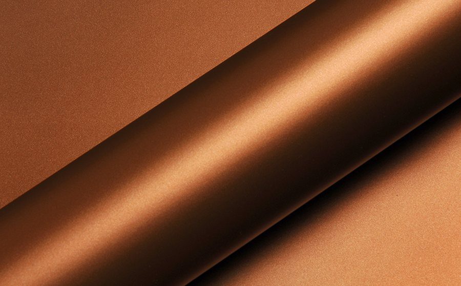 Folienfarbe Canyon Copper Metallic Satin