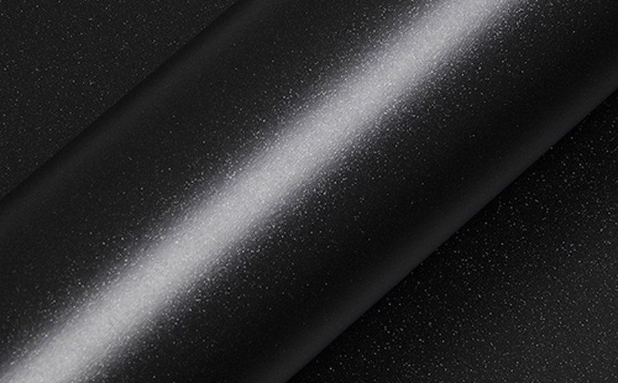 Folienfarbe Ebony Sparkle Black Matte