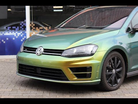 VW Golf R Full Wrap – Video
