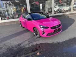 Opel Corsa Vollfolierung Pink