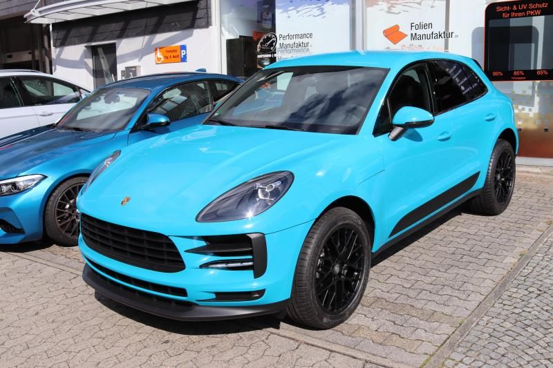 Porsche Macan Vollfolierung