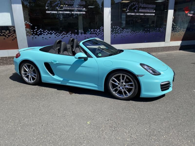 Porsche Cayman Vollfolierung