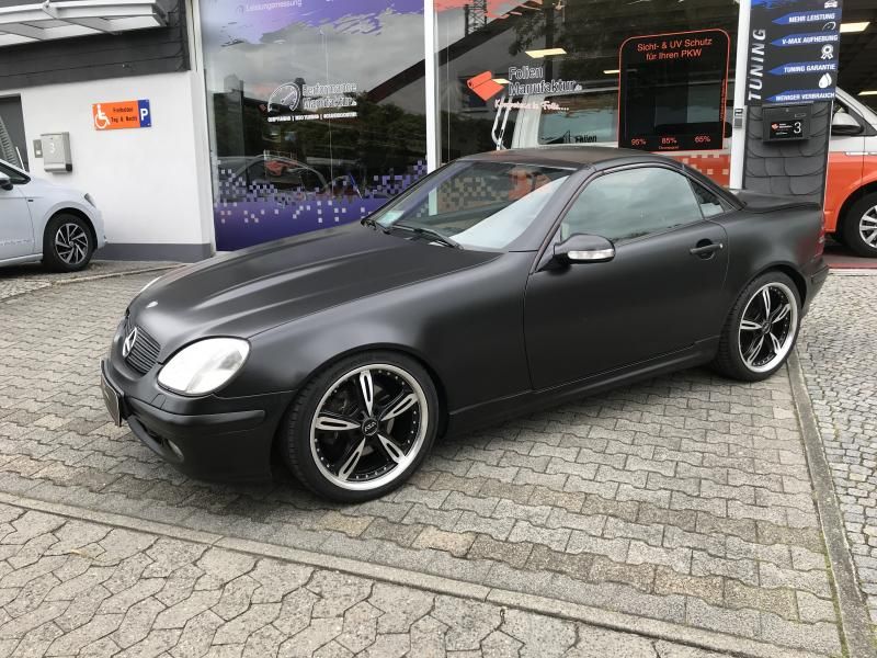 Mercedes SLK Vollfolierung