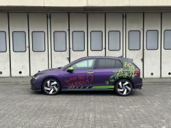 VW Golf 8 GTi Designfolierung Joker