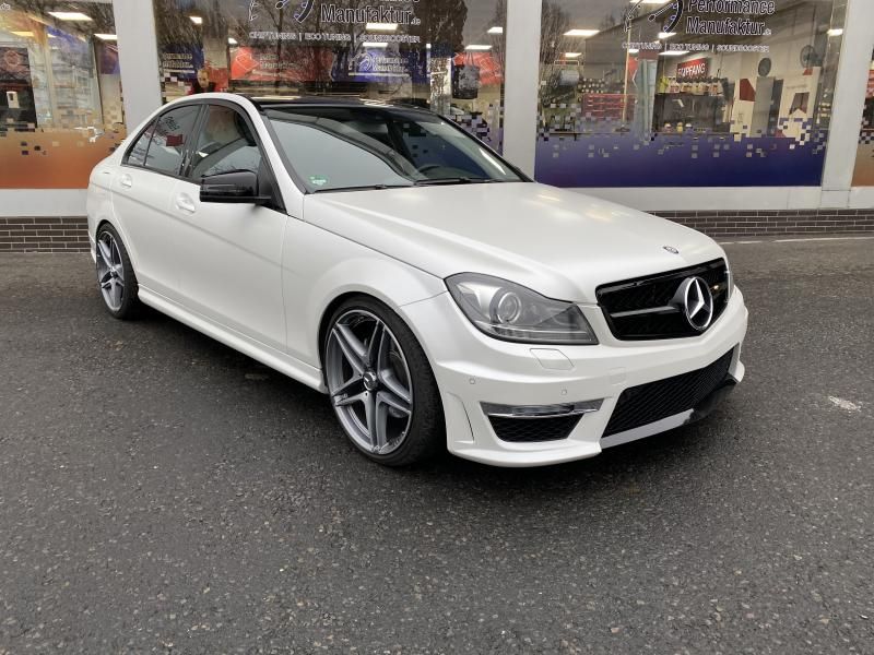 Mercedes C Klasse Vollfolierung